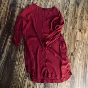 M Madewell straight line dress with pockets ❤️